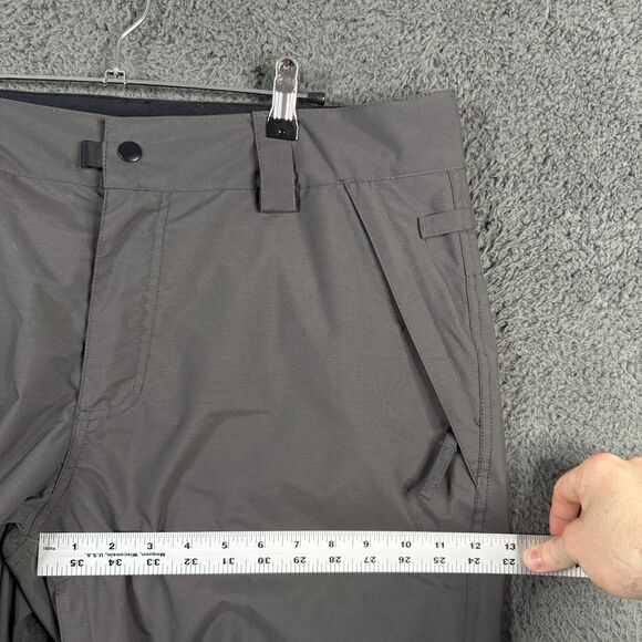 686 Snowboard Pants Mens Large Gray Standard Shell 5K Infidry Waterproof - Picture 15 of 16